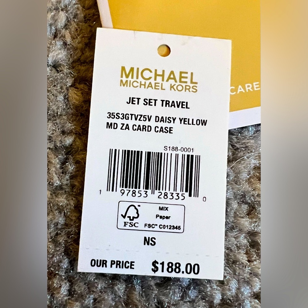NWT 💛 Bundle of Michael Kors 💛 Mirella Small Ombré Crossbody & Jet Set Wallet - Picture 9 of 9